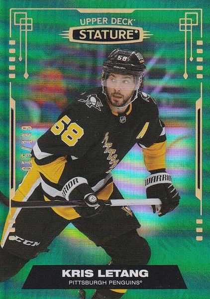 paralel karta KRIS LETANG 21-22 Stature Green /149